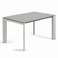 стол atta 140 (200)x90 с серым стеклом cc0182c03 от la forma (ex julia grup) в Нижнекамске