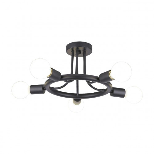 потолочная люстра arte lamp a6063pl-5bk в Нижнекамске
