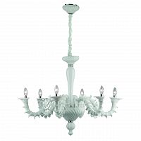 подвесная люстра ideal lux ca rezzonico sp6 bianco в Нижнекамске