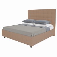 кровать двуспальная 180х200 серо-коричневая royal black в Нижнекамске