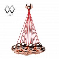 подвесная люстра mw-light котбус 2 492011919 медь в Нижнекамске