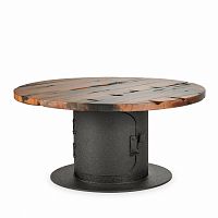 стол кофейный stove чёрный в Нижнекамске