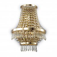 настенный светильник ideal lux caesar ap3 oro в Нижнекамске