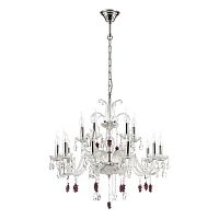 подвесная люстра odeon light bocciolo 3946/15 хром в Нижнекамске