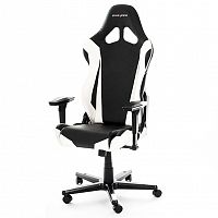 кресло геймерское dxracer racing черно-белое в Нижнекамске