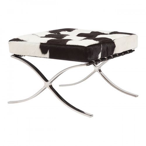 оттоманка barcelona stool бело-черная в Нижнекамске