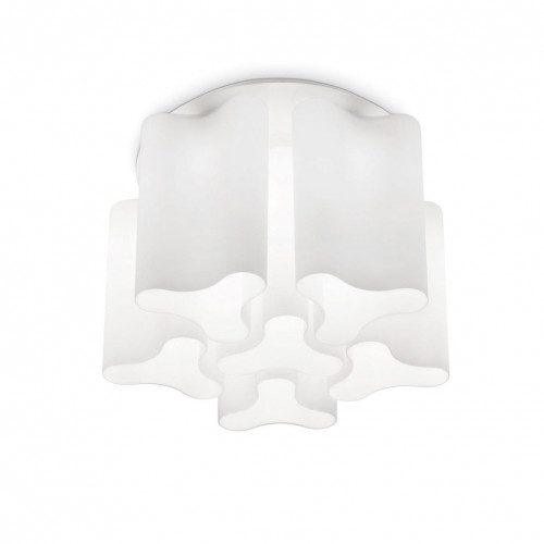 потолочная люстра ideal lux compo pl6 bianco в Нижнекамске