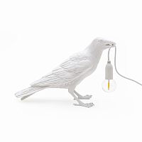 настольная лампа bird white waiting от seletti в Нижнекамске