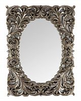 зеркало прямоугольное настенное серебро массимо florentine silver в Нижнекамске