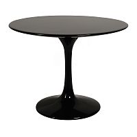 стол журнальный eero saarinen style tulip table черный в Нижнекамске