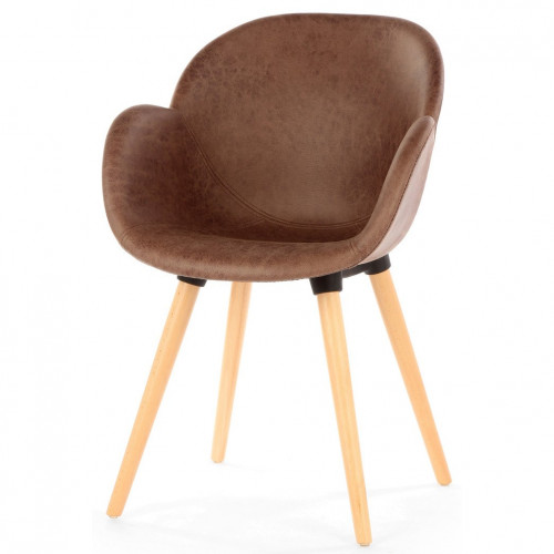 стул patchwork (eames style) коричневый в Нижнекамске