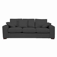 диван andrew sofa большой прямой черный в Нижнекамске