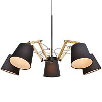 подвесная люстра arte lamp pinoccio a5700lm-5bk в Нижнекамске