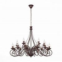подвесная люстра st luce manjero sl313.703.18 коричневая в Нижнекамске