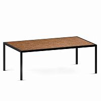 стол журнальный london ultra lite black темный дуб в Нижнекамске