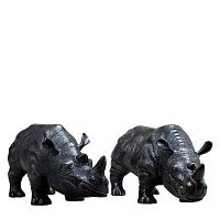 статуэтка rhinoceros, набор из 2 от eichholtz в Нижнекамске