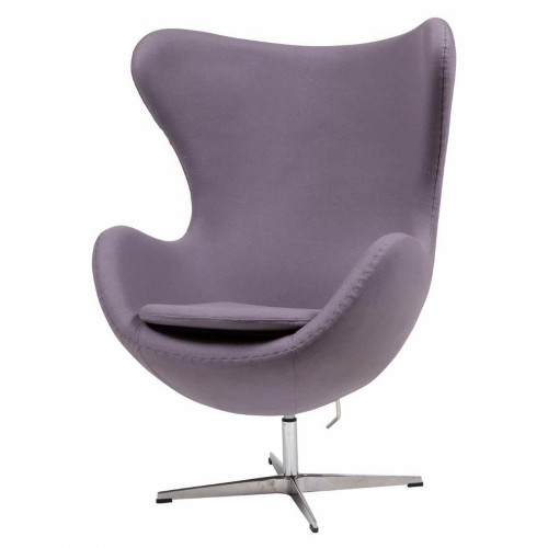 кресло egg chair лиловое в Нижнекамске