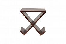 стол кофейный mimosa side table walnut коричневый в Нижнекамске