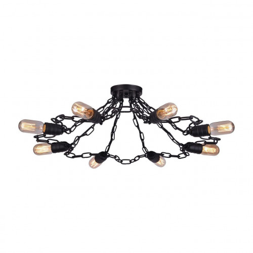 потолочная люстра arte lamp a9344pl-8bk в Нижнекамске