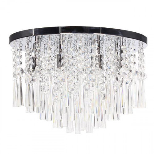 дизайнерская потолочная люстра spot light luxoria 9018828 хром в Нижнекамске