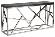 консоль geometric 180x50x90 металл, черная столешница в Нижнекамске