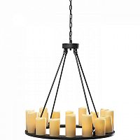 подвесная люстра candle light желтая в Нижнекамске