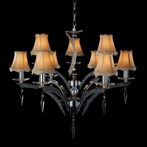 люстра md101050-9b chrome от illuminati хром в Нижнекамске