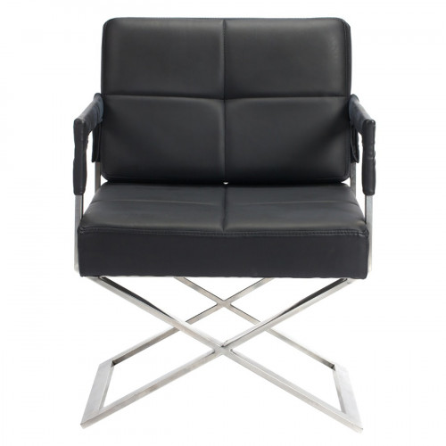 кресло aster x chair экокожа черное в Нижнекамске