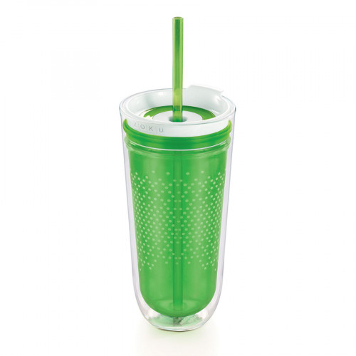 стакан с двойными стенками travel зеленый в Нижнекамске