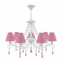 подвесная люстра lamp4you provence e4-07-wm-lmp-o-27-crl-e4-07-pk-dn в Нижнекамске