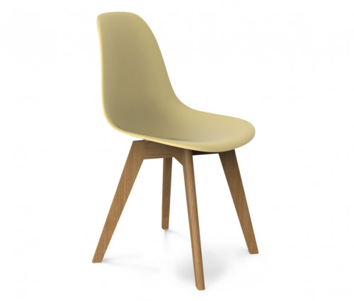 стул dsw бежевый s39 (eames style) в Нижнекамске
