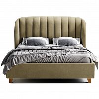 кровать двуспальная 180х200 бежевая tulip в Нижнекамске