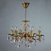 подвесная люстра ambiente benisa 2226/6 ab tear drop в Нижнекамске