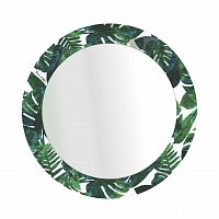 зеркало круглое в раме с принтом tropic в Нижнекамске