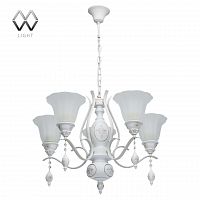 подвесная люстра mw-light версаче 639011505 белая в Нижнекамске