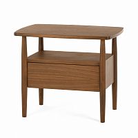 тумбочка прикроватная для спальни dowel коричневая в Нижнекамске