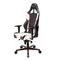 кресло геймерское dxracer racing черно-бело-красное в Нижнекамске