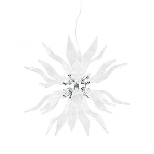 подвесной светильник ideal lux leaves sp8 bianco в Нижнекамске