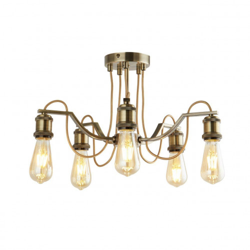 потолочная люстра arte lamp inedito a2985pl-5ab в Нижнекамске