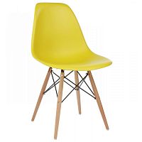 стул деревянный eames pc-015 yellow в Нижнекамске