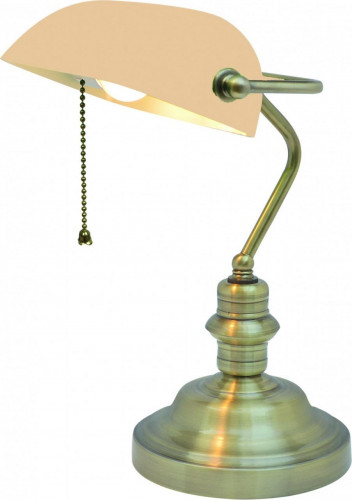 настольная лампа arte lamp banker a2493lt-1ab в Нижнекамске