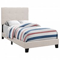 кровать beige linen 120х200 в Нижнекамске