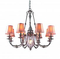 подвесная люстра divinare archeo 1165/01 lm-8 бежевая в Нижнекамске