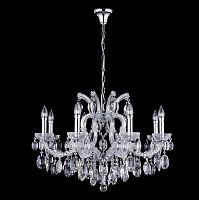 подвесная люстра crystal lux hollywood sp8 chrome в Нижнекамске