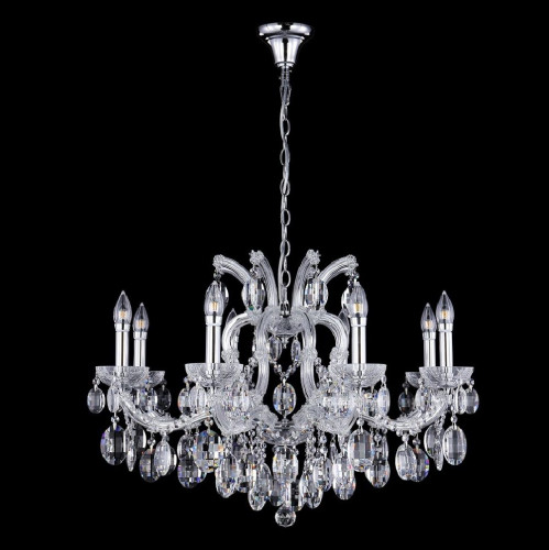 подвесная люстра crystal lux hollywood sp8 chrome в Нижнекамске