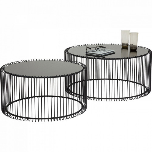 столик кофейный wire черный в Нижнекамске