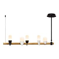 подвесная светодиодная люстра loft it whisper 1028-5bl в Нижнекамске