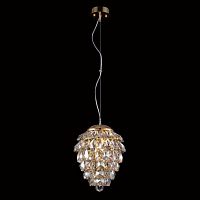 подвесной светильник crystal lux charme sp2+2 led gold/amber в Нижнекамске