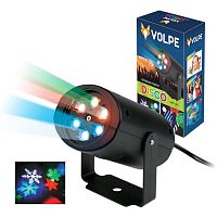 светодиодный светильник-проектор (ul-00001187) uli-q306 4w/rgb black snowflake в Нижнекамске