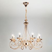 подвесная люстра eurosvet provence 22404/8 золото в Нижнекамске